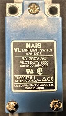 Matsushita AZ8112CE Mini Limit Switch | Garden City Plastics